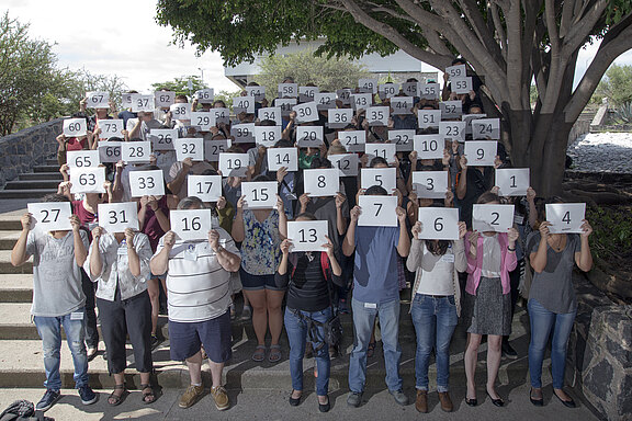 AAS Meeting 2017 group photo with numbers