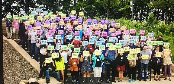 AAS Meeting 2018 group photo with numbers